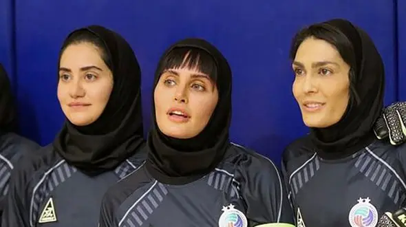 گلزنی الناز شاکردوست در تیم فوتسال هنرمندان + فیلم و عکس