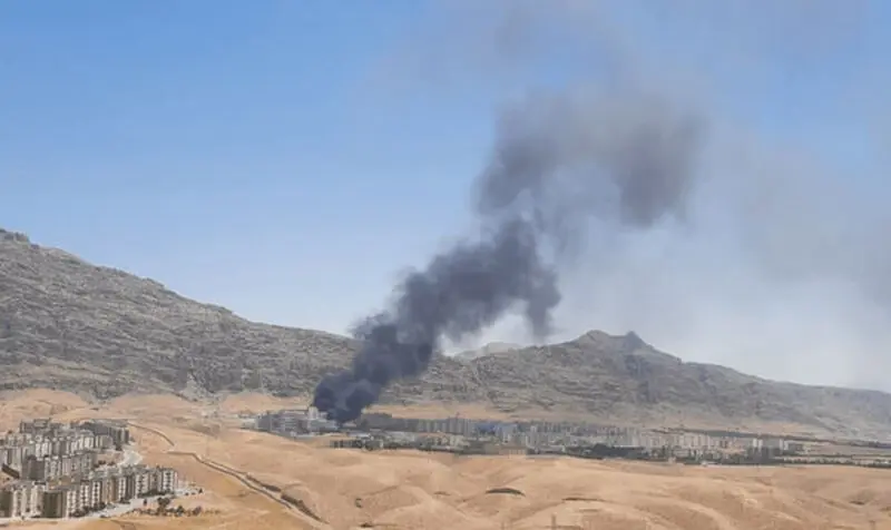 آتش سوزی بیمارستان 