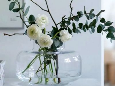 شیک‌ ترین مدل‌ های گلدان شیشه‌ ای ترند برای دکوراسیون لوکس