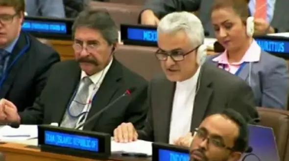 پاسخ قاطع نماینده ایران در شورای حقوق بشر سازمان ملل به عاصمه جهانگیر + فیلم