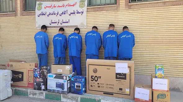پایان راهزنی های 6 سارق خشن در جاده های لرستان + عکس