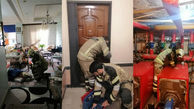 نجات 34 خانواده تهرانی از مرگ خاموش در یک مجتمع مسکونی + عکس