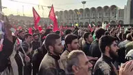 فیلم عزاداری مردم لرستان برای  رهبر شهید ایران