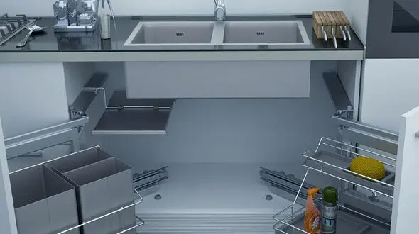 لوازم مناسب و نامناسب برای کابینت زیر ظرفشویی 