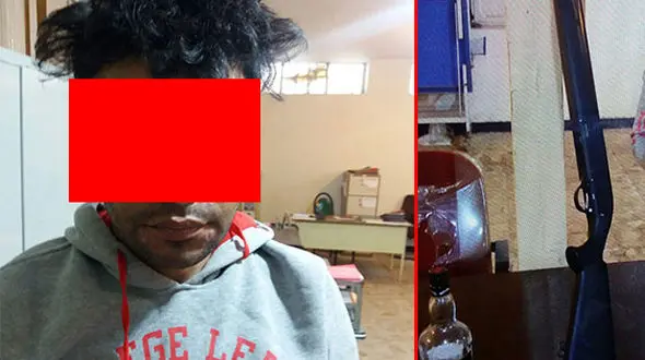 حمله وحشیانه زورگیر خشن به مرد آبادانی + عکس