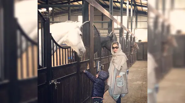 عکس لاکچری بازی شبنم قلی خانی و پسرش + بیوگرافی 