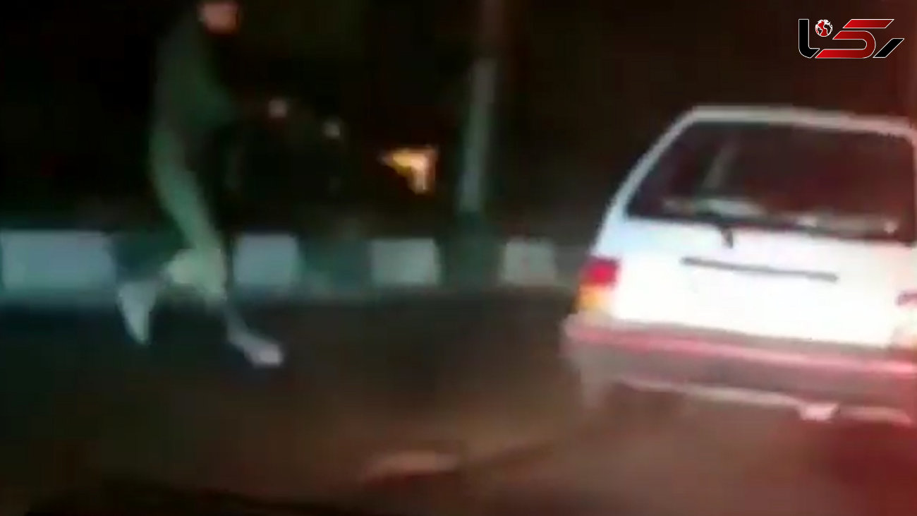 فیلم به رگبار بستن ماشین دزدان توسط پلیس در پرند