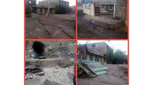 فروکش کردن سیل در معمولان لرستان+عکس
