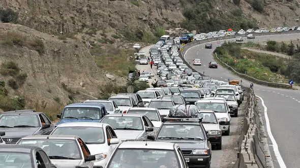 جزییات ترافیک امروز در جاده چالوس و هراز