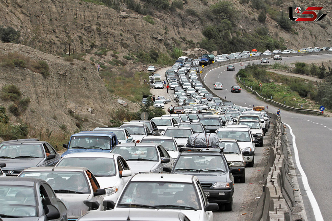 یکطرفه شدن جاده های هراز و کندوان در مازندران