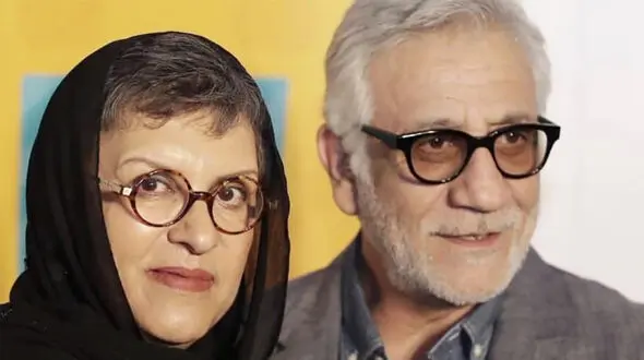 رونمایی از تنها عکس موجود مراسم عروسی مالک سریال دلدادگان و همسر واقعی‌اش رویا تیموریان /  چه تاج عروسی 
