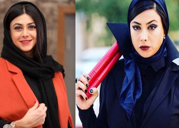 شباهت خیلی زیاد آزاده صمدی به مادر زیبایش + عکس