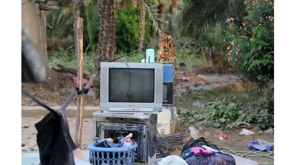 وضعیت جیرفت یک روز پس از سیل به روایت تصویر