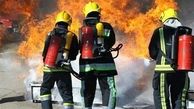 کارگران دامداری در آتش گرفتار شدند/ در اصفهان رخ داد