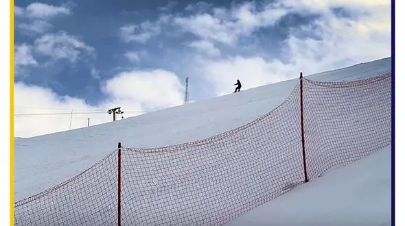 پیست اسکی دیزین البرز تعطیل شد