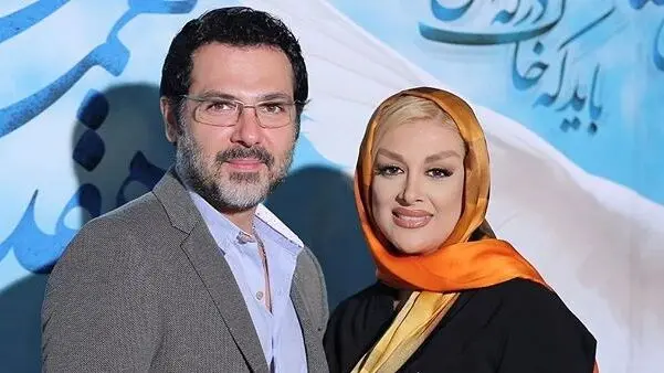 فیلم قربون صدقه همسر کوروش تهامی از همسرش / جذابیت استایل خانم و آقای بازیگر