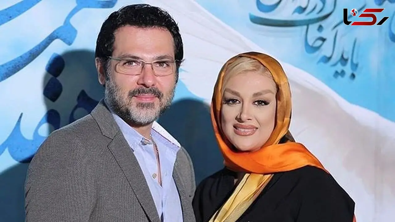 فیلم قربون صدقه همسر کوروش تهامی از همسرش / جذابیت استایل خانم و آقای بازیگر