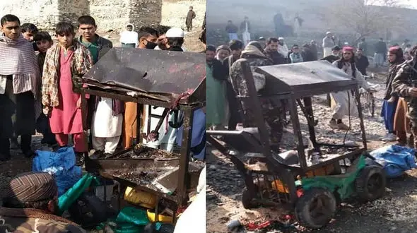 فیلم دلخراش از مرگ 9 کودک در انفجار مدرسه در افغانستان