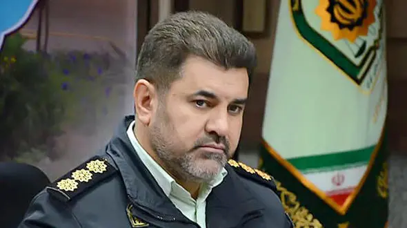 گریم عجیب گنده لات خطرناک برای فرار از دست پلیس / اراک