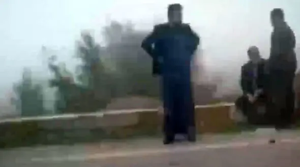 فیلم وحشتناک از تصادف در جاده اهواز / گوسفندان مقصر بودند 