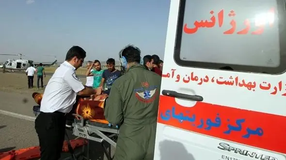 مرگ فجیع زن و مرد جوان در اتوبان تهران - قم