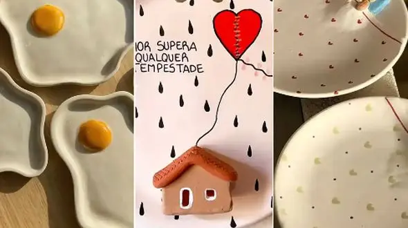 بشقاب سرامیکی طرح فانتزی برای میز غذاخوری / 15 مدل فوق‌العاده