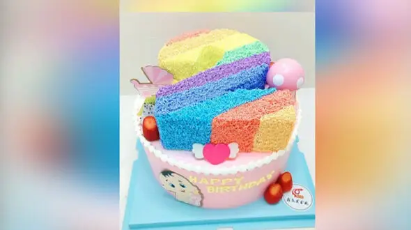 طرز پخت کیک به شکل عدد 2 + فیلم