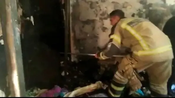 فیلم از 10 زن و مرد تهرانی که مرگ را به چشم دیدند / آتش سوزی مهیب در نبرد