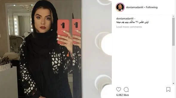 نخستین عکس دختر خانم بازیگر در بیشت و هشت سالگی اش 