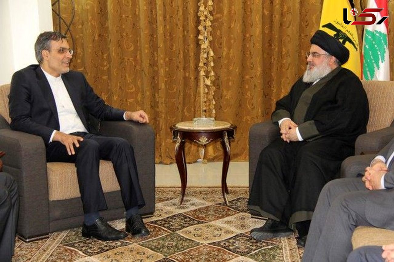 دیدار معاون وزیر خارجه با دبیرکل حزب‌الله لبنان