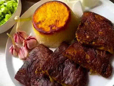 طرز تهیه کوکوی شمالی به اسم کچلیک + فیلم