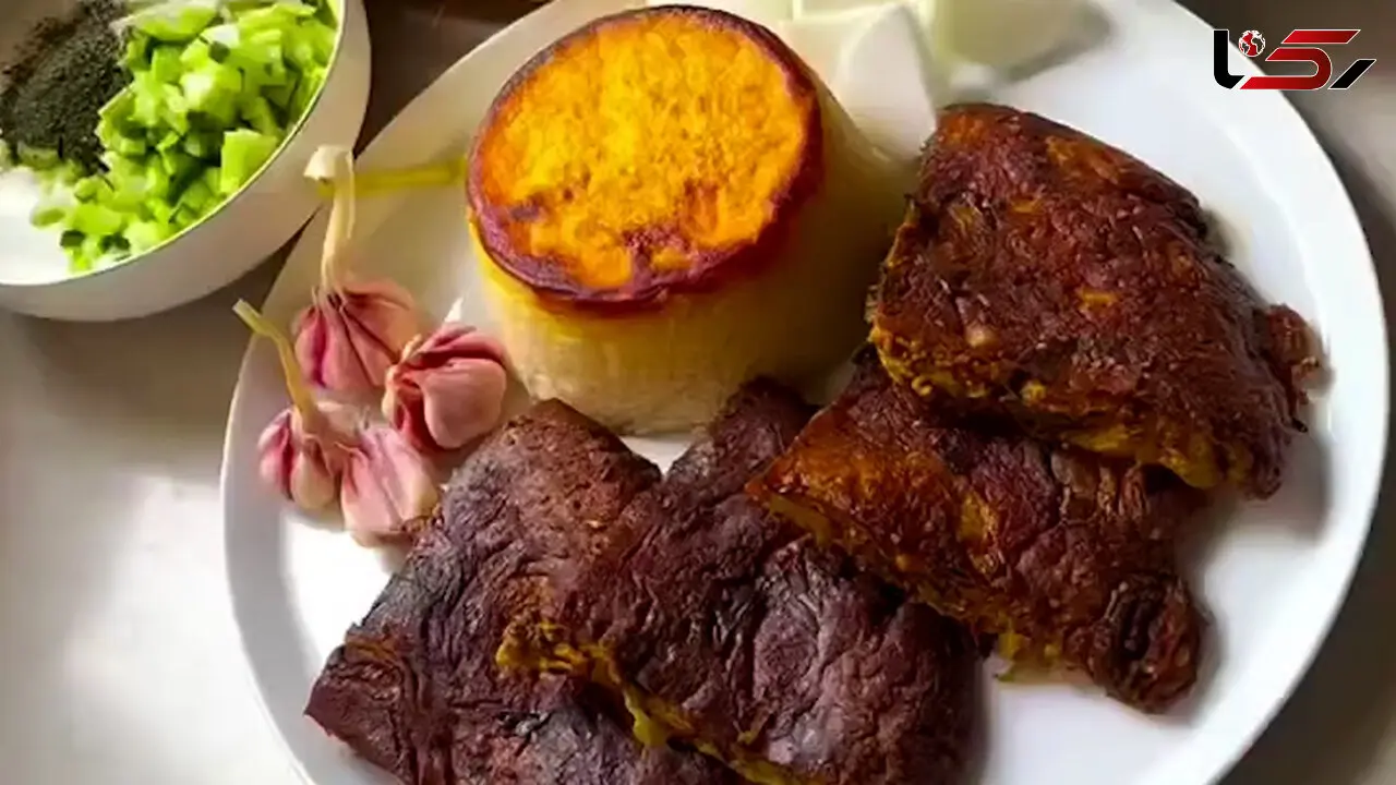 طرز تهیه کوکوی شمالی به اسم کچلیک + فیلم