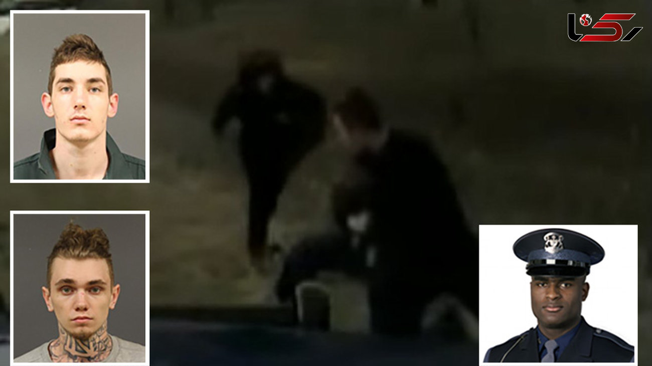 فیلم لحظه حمله وحشیانه دو برادر به پلیس راه در جاده+عکس