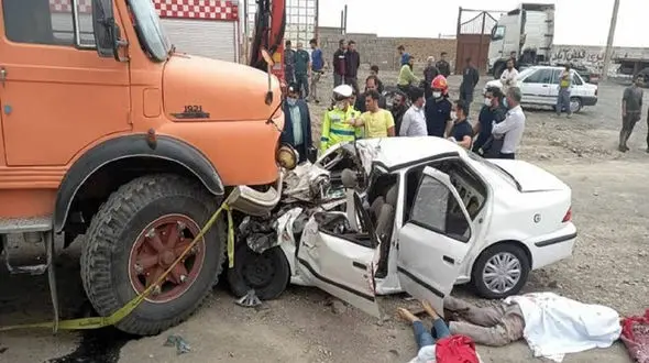 عکس / 5  زن و مرد نیشابوری از این صحنه به سردخانه منتقل شدند