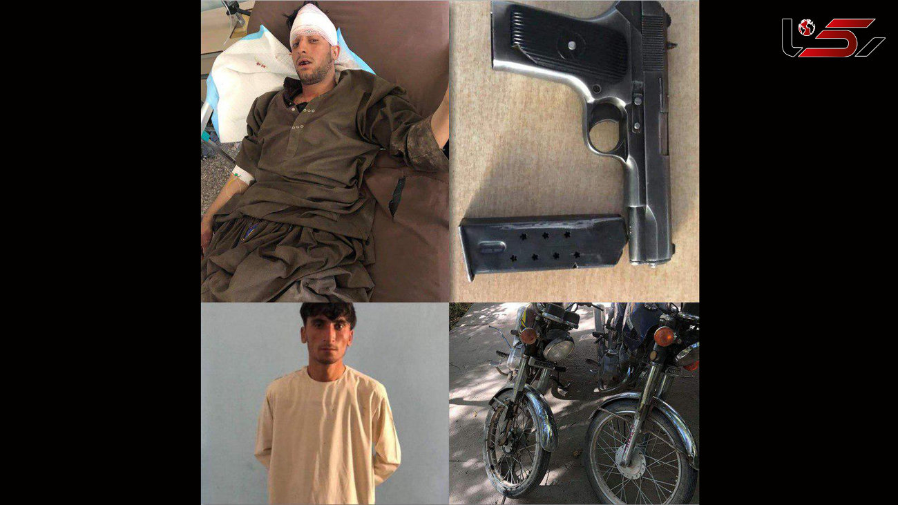 این مردان مسلح با 2 موتورسیکلت به یک مسجد حمله کردند + عکس 