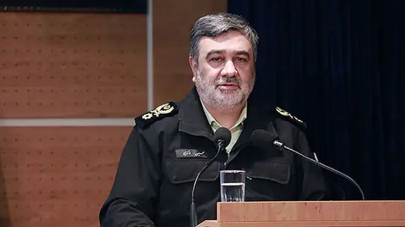 آمادگی کامل نیروی انتظامی برای همکاری با نیروی قدس