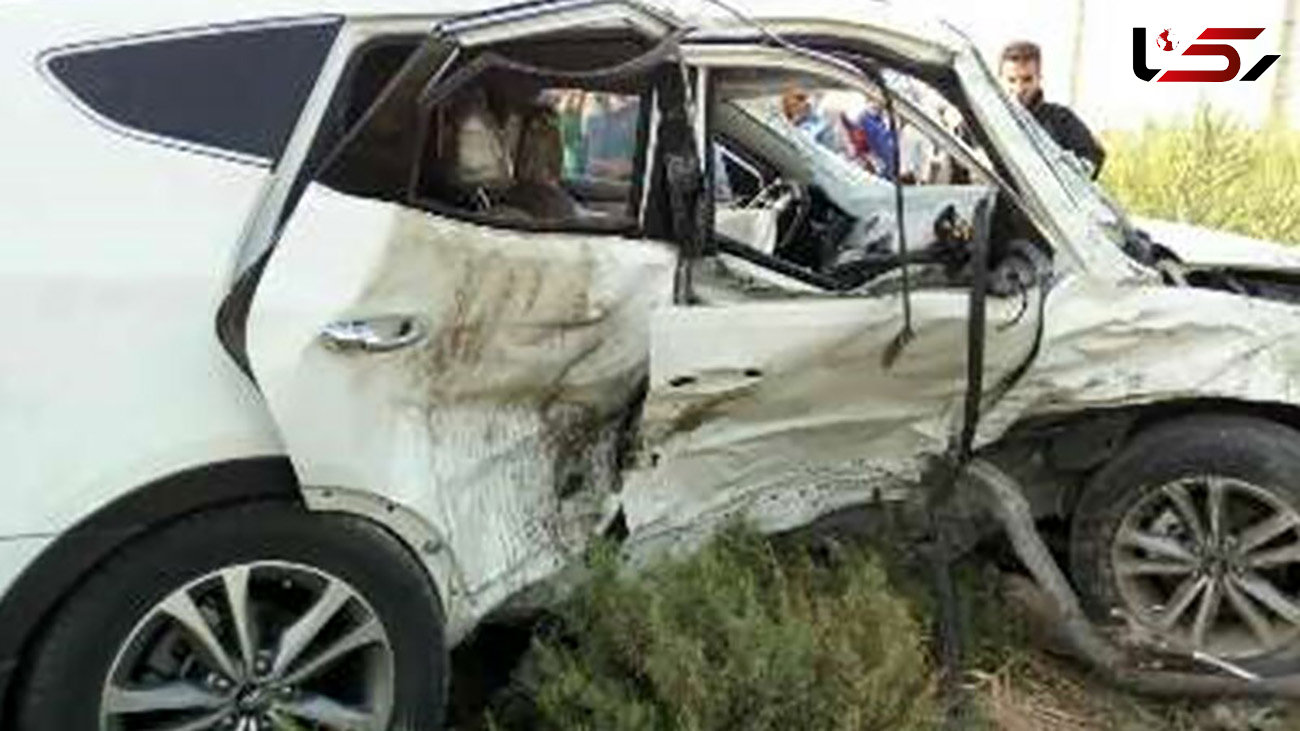 6 کشته و زخمی در تصادف هولناک تراکتور با سانتافه در رفسنجان