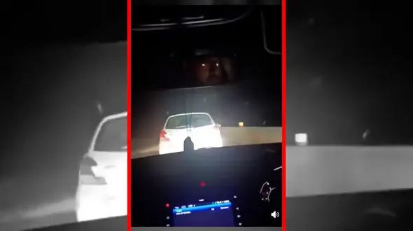 فیلم تصادف شدید در جاده