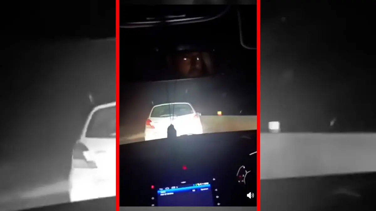 فیلم تصادف سنگین به دلیل راه ندادن خودرو در جاده