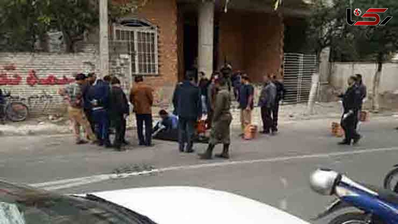 سقوط مرگبار کارگر در ساری+ عکس