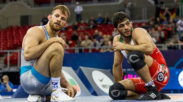 حسن یزدانی و تیلور آمریکایی در فینال بزرگ