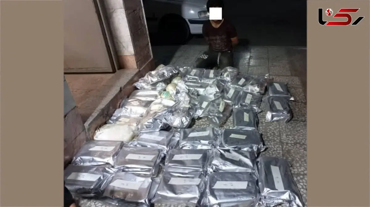توقیف تریلی حامل ۵۰ کیلوگرم هروئین و شیشه در اسلامشهر