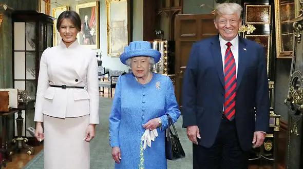 انتقام جالب ملکه انگلیس از رفتارهای تحقیر آمیز ترامپ + عکس 