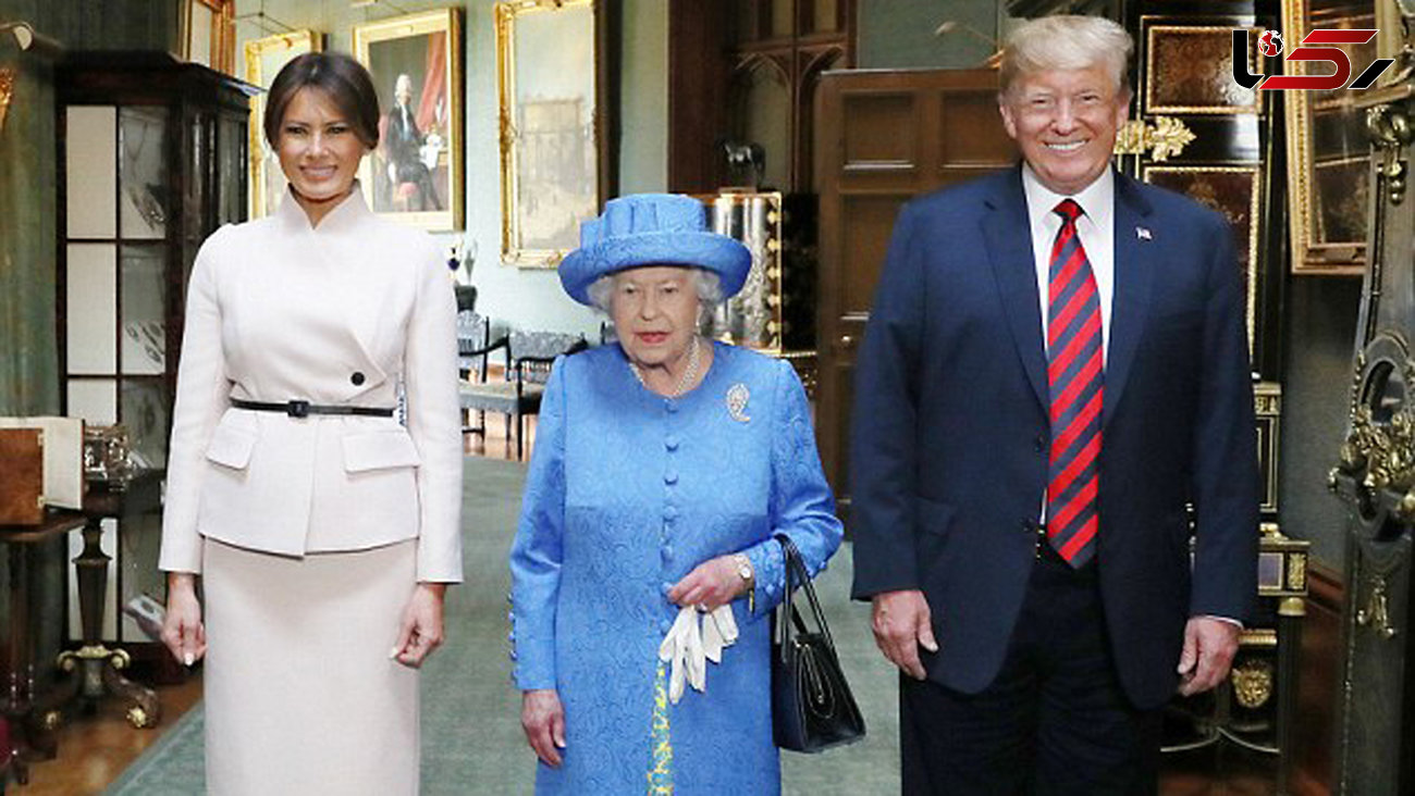 انتقام جالب ملکه انگلیس از رفتارهای تحقیر آمیز ترامپ + عکس 