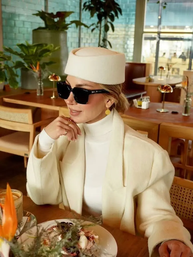 کلاه پیل باکس مینا مختاری