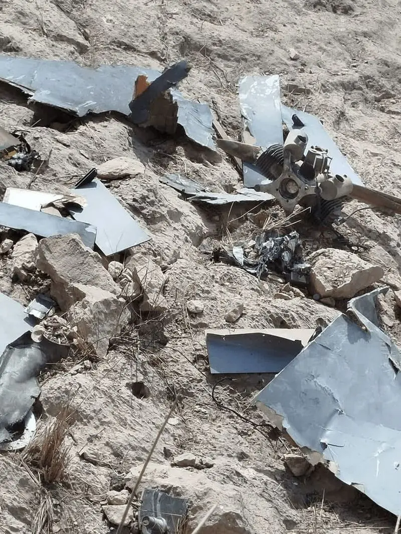 انهدام پهپاد آمریکایی لوکاس در بندرعباس توسط رزمندگان سپاه2