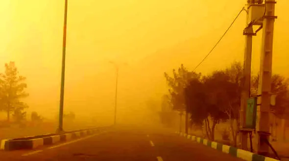 وزش باد شدید با احتمال گرد و خاک در استان یزد