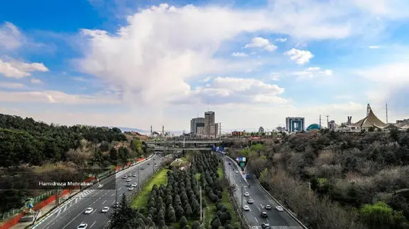 کیفیت هوای تهران در وضعیت قابل قبول