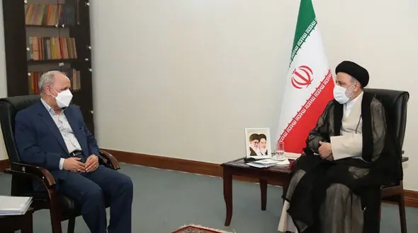 دیدار رییس سازمان امور اداری و استخدامی با رئیسی 