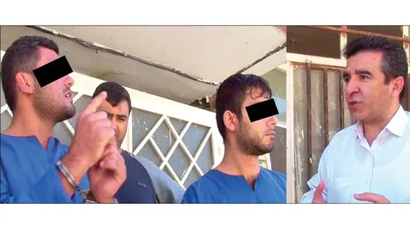 چاقو رضا مثل ناموسش بود ! / اعترافی که پای 2 شرور را به پلیس کشاند +عکس